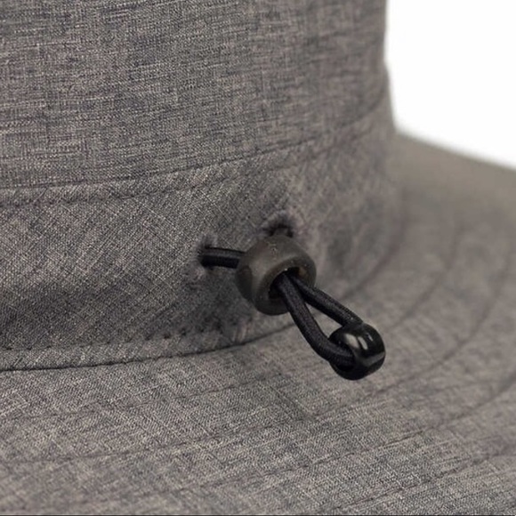 Solar Escape Explorer Boonie Hat UPF 50+ Gray Unisex Outdoor Sun Protection NEW - Picture 4 of 6